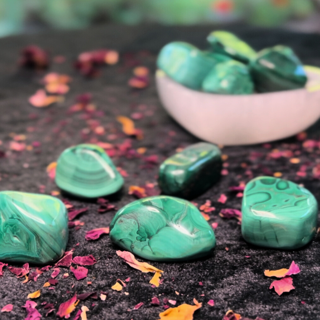 Malachite Tumbled Stone